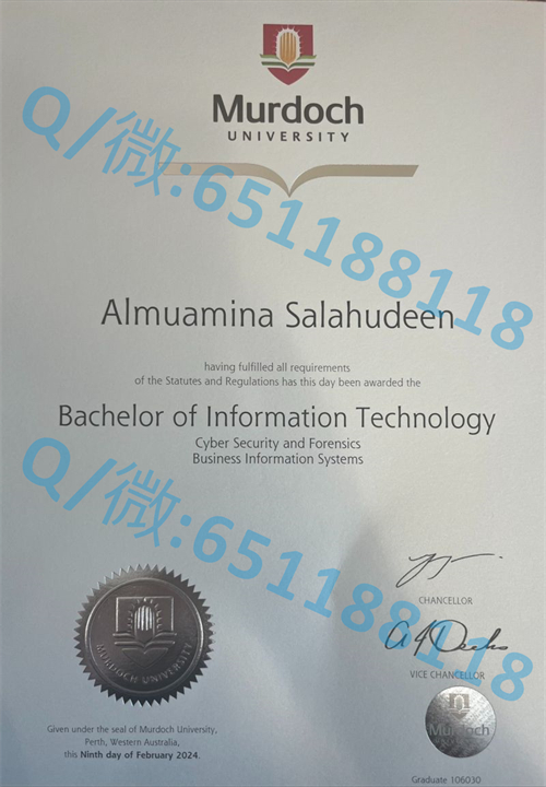 墨尔本大学毕业证文凭样本 (3)