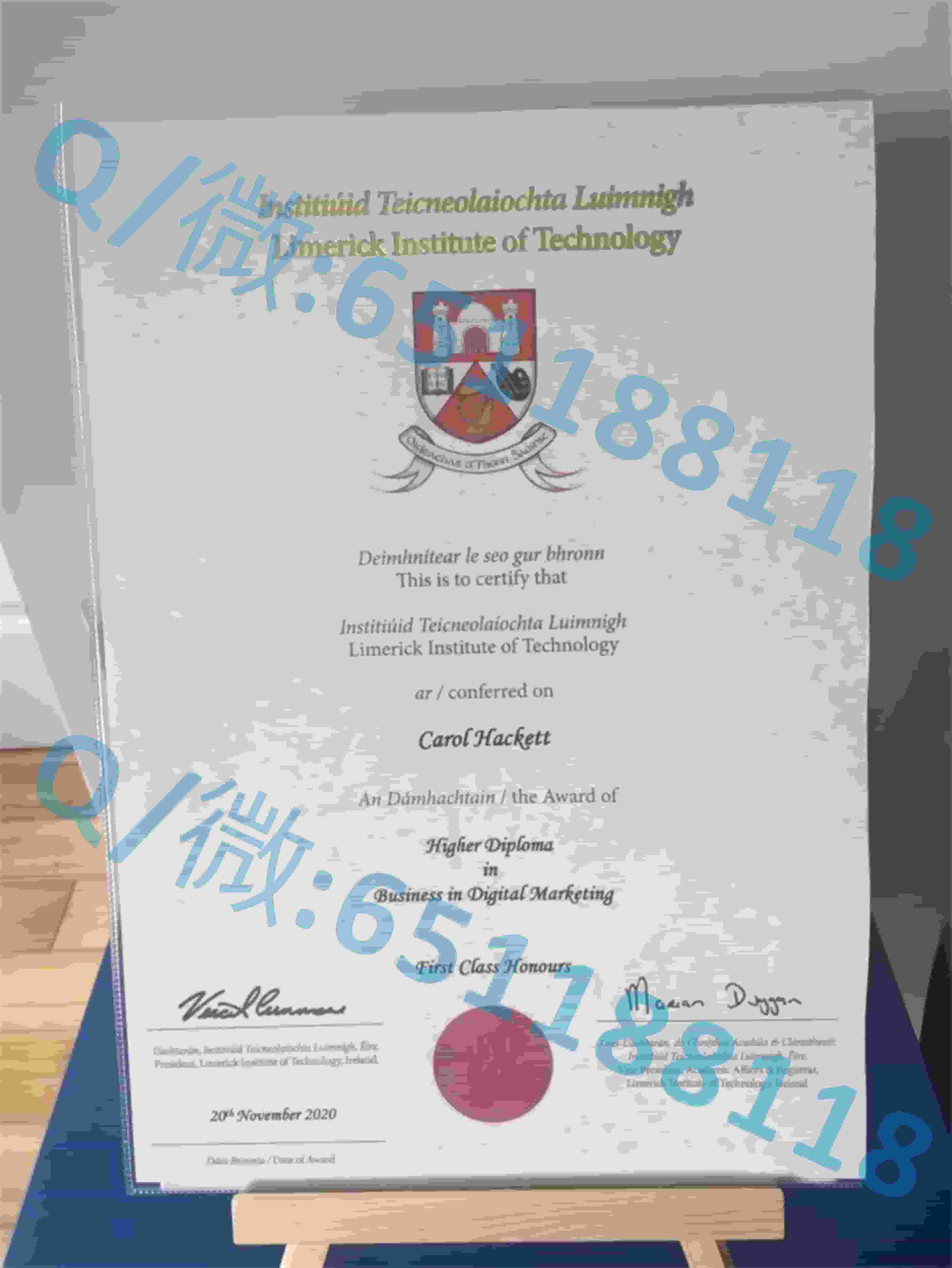 理工科毕业证_本科学历证书样本_利默里克大学阿斯隆理工学院毕业证样本|文凭参考|学位证|学校概况