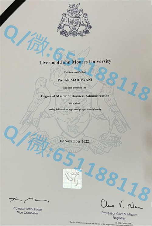 中兰卡郡大学毕业证文凭样本