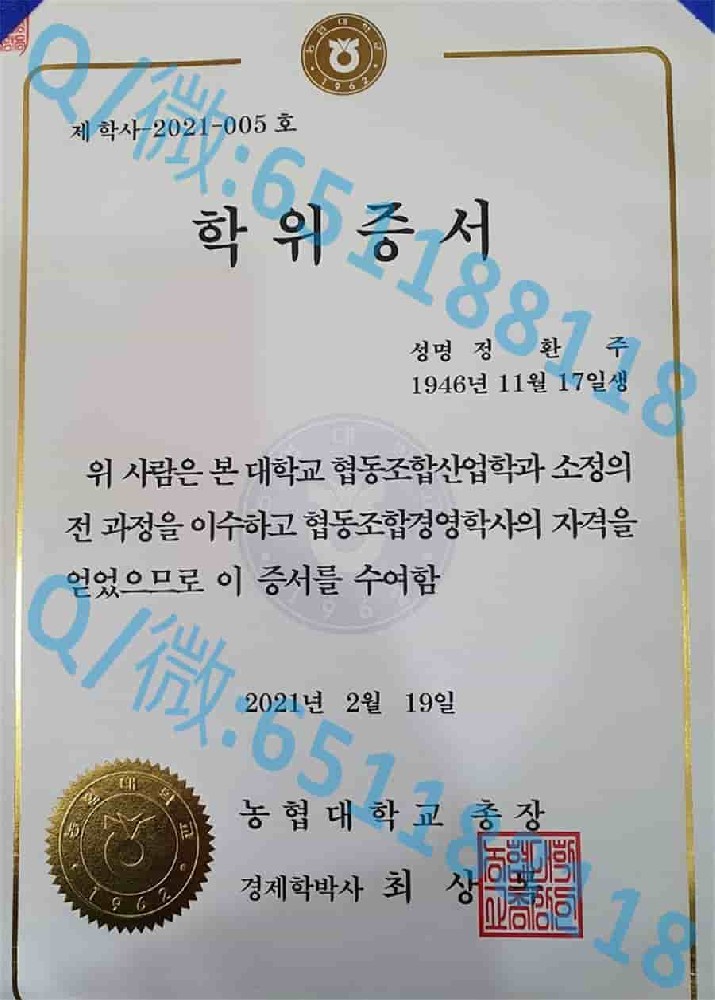 韩国全南大学文凭样本 - 阿斯隆理工学院毕业证样本|文凭参考|学位证|学校概况
