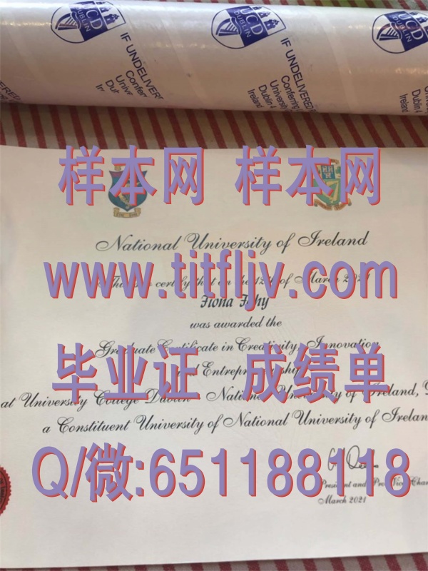 爱尔兰国立大学毕业证模版、文凭参考、学位证、成绩单图片.jpg