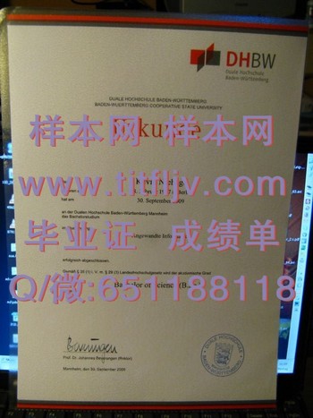 如何辨别真假德国巴登符腾堡双元制应用技术大学毕业证？鉴定技巧大揭秘