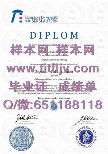 凯泽斯劳滕工业大学毕业证攻略：职场新起点