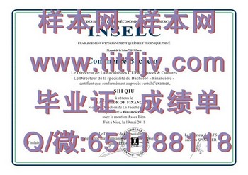 探索法国INSEEC(英赛克)高等商业学院毕业证的背后隐藏的秘密