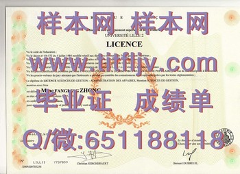 彻底解密法国巴黎二大文凭毕业证的力量