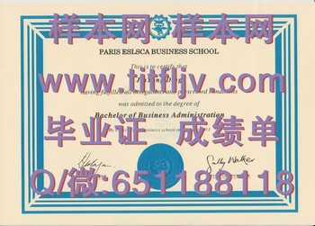 为什么选择法国威勒高等商学院毕业证？