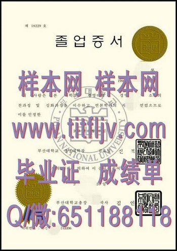 釜山国立大学毕业证的作用及使用注意事项