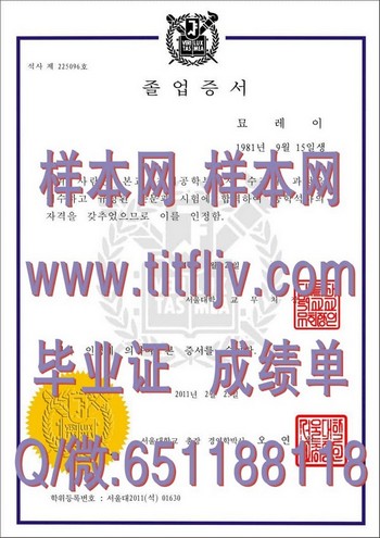韩国首尔大学文凭：开启你的国际教育之旅！