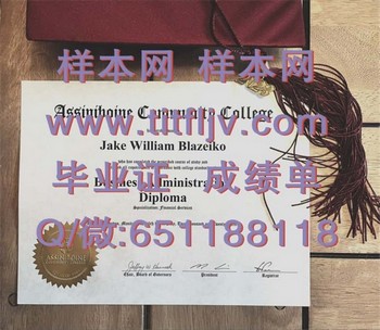 阿希尼伯因社区学院毕业证模版、文凭参考、学位证、成绩单图片.jpg