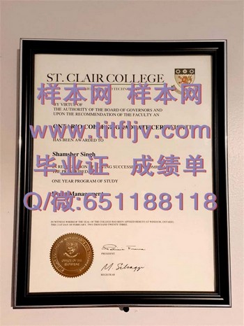 圣克莱尔应用艺术及技术学院毕业证全攻略：一步步实现你的梦想