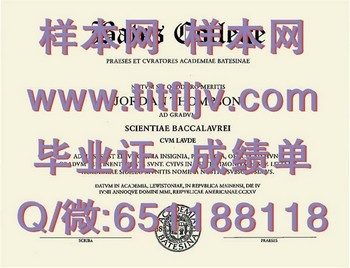 贝茨学院(刘易斯顿)Bates College (Lewiston)毕业证模版、文凭参考、学位证、成绩单图片.jpg