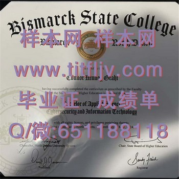 俾斯麦州立学院(俾斯麦)Bismarck State College (Bismarck)毕业证模版、文凭参考、学位证、成绩单图片.jpg