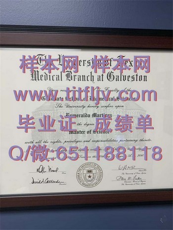 德克萨斯大学加尔维斯顿医学分部毕业证模版、文凭参考、学位证、成绩单图片.jpg