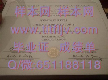 加哥艺术学院学校毕业证：成就梦想的钥匙！